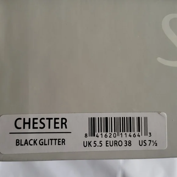 SHELLYS LONDON New Pumps Chic Heel Slingback Sandal Leather Lined Glitter Womens - Picture 14 of 14